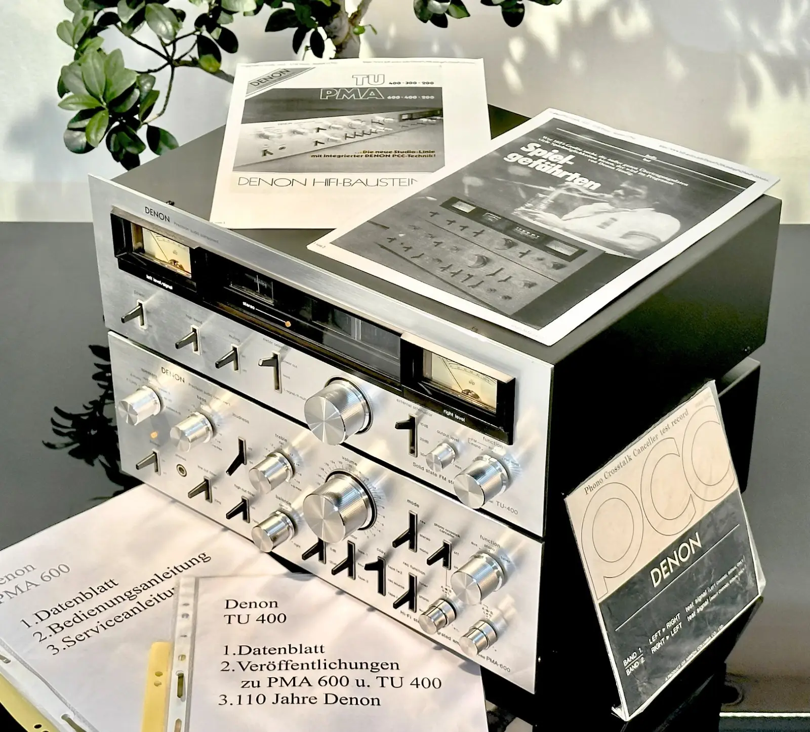Denon PMA 600 & TU 400