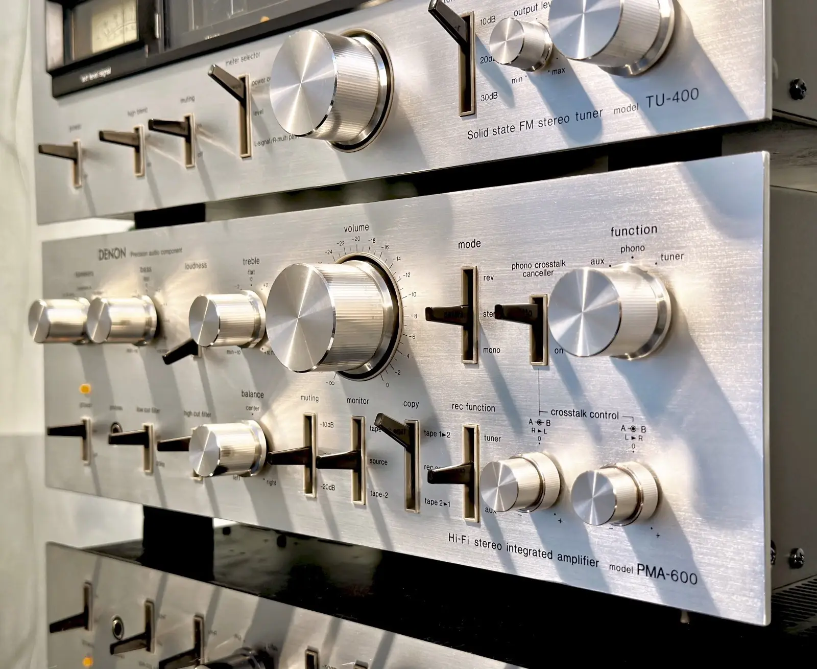 Denon PMA 600 & TU 400 — Ansicht 3