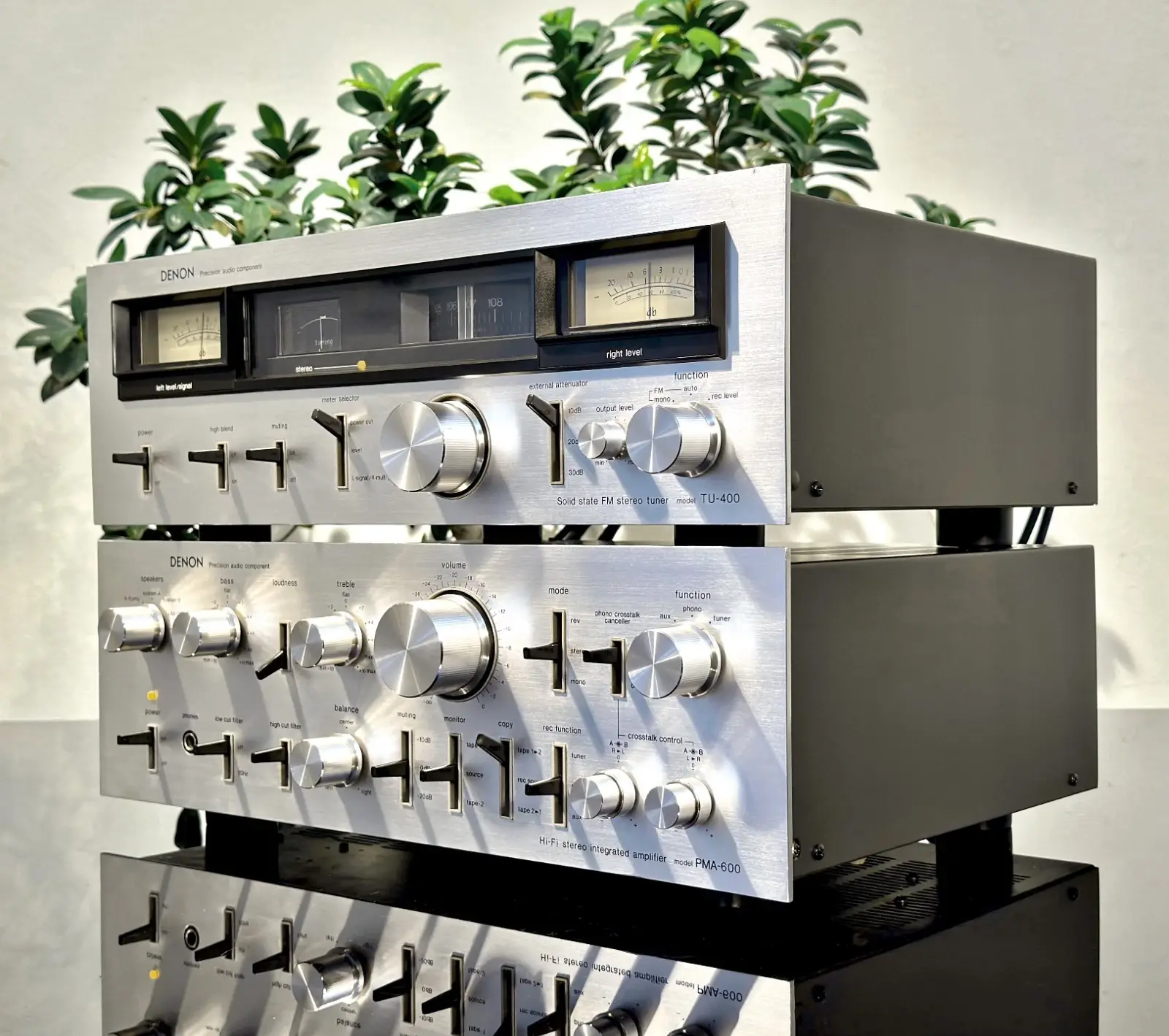 Denon PMA 600 & TU 400 — Ansicht 4