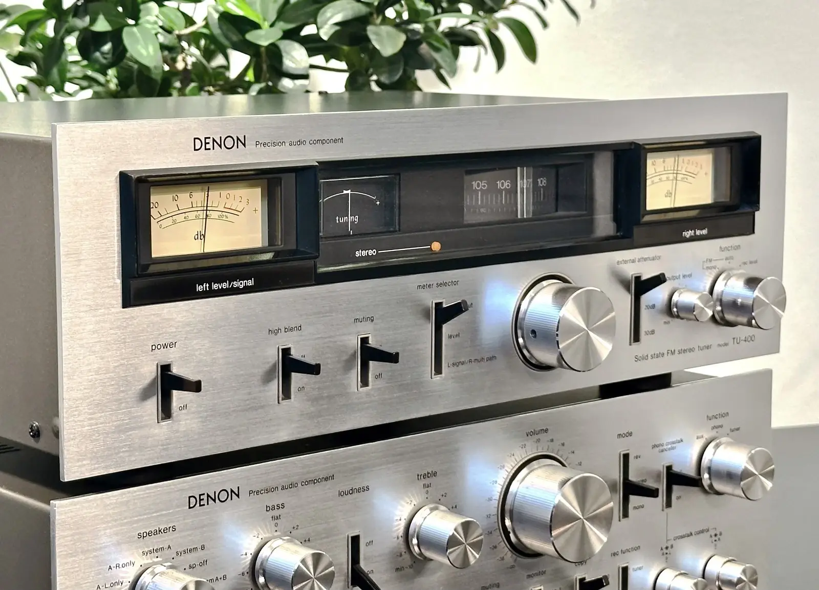 Denon PMA 600 & TU 400 — Ansicht 5