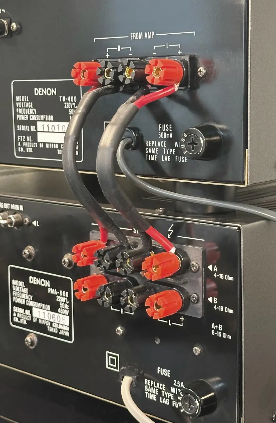 Denon PMA 600 & TU 400 — Ansicht 12