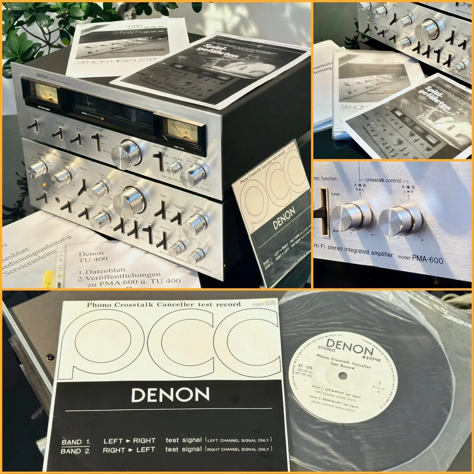 Denon PMA 600 & TU 400 — Ansicht 13