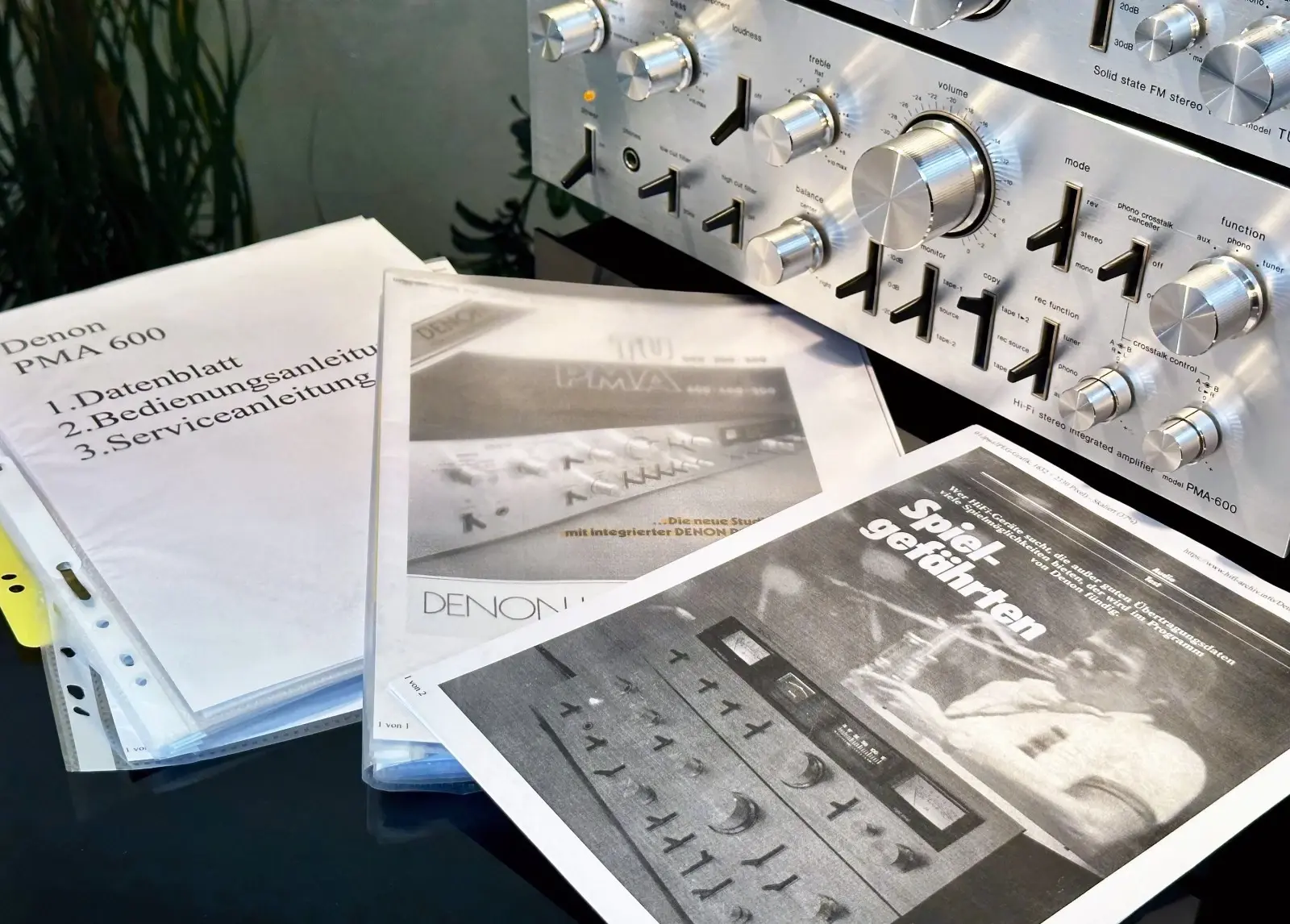 Denon PMA 600 & TU 400 — Ansicht 14