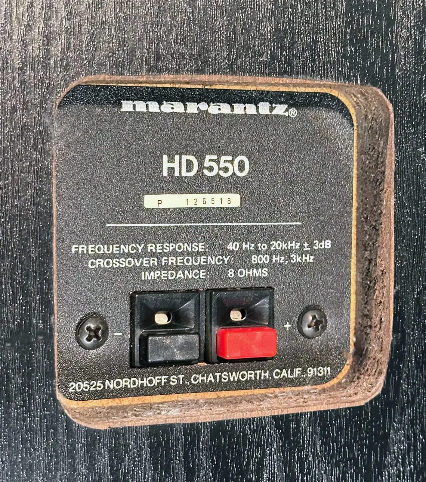 Marantz HD 550 — Ansicht 12