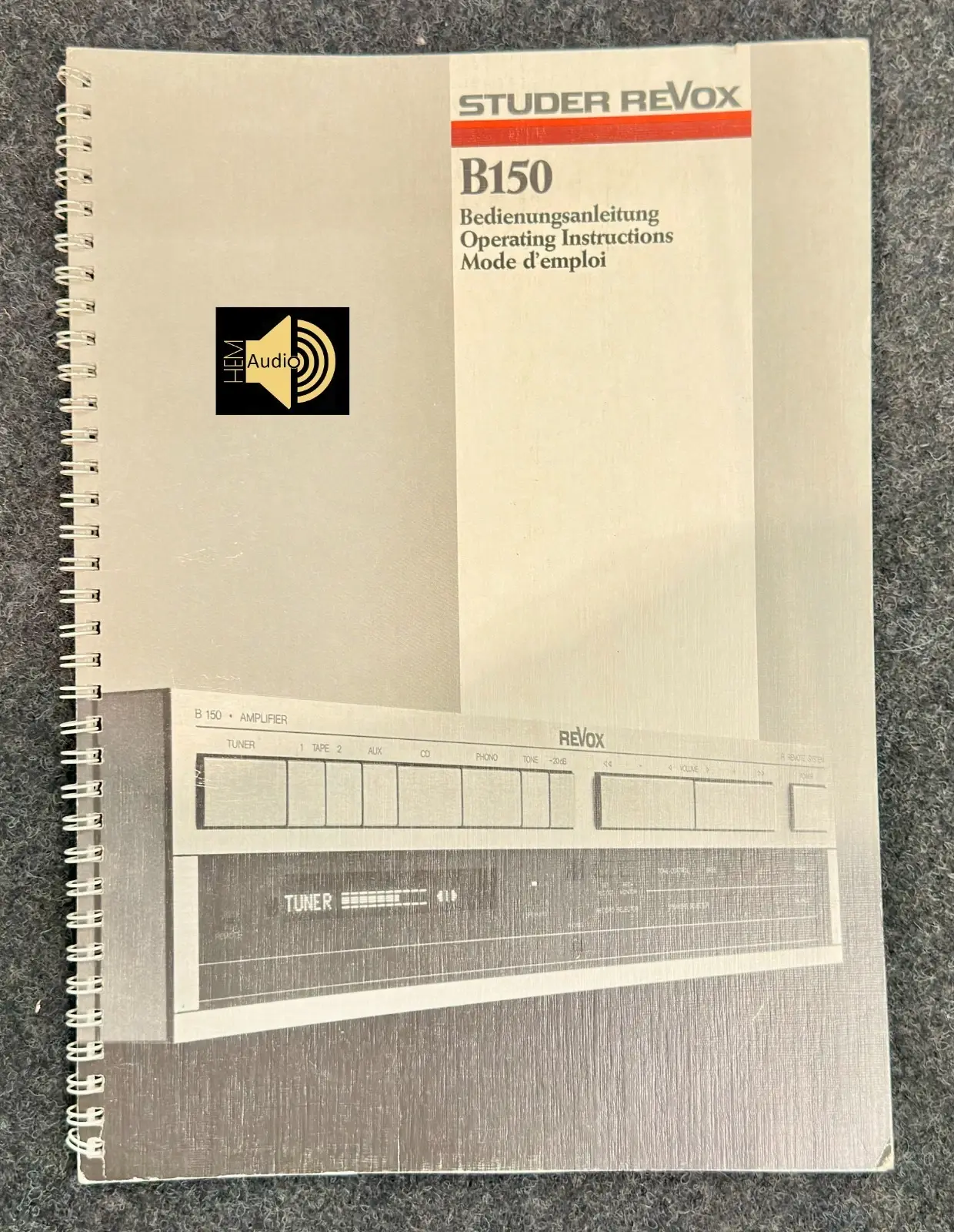 Revox / Studer B150 — Ansicht 10