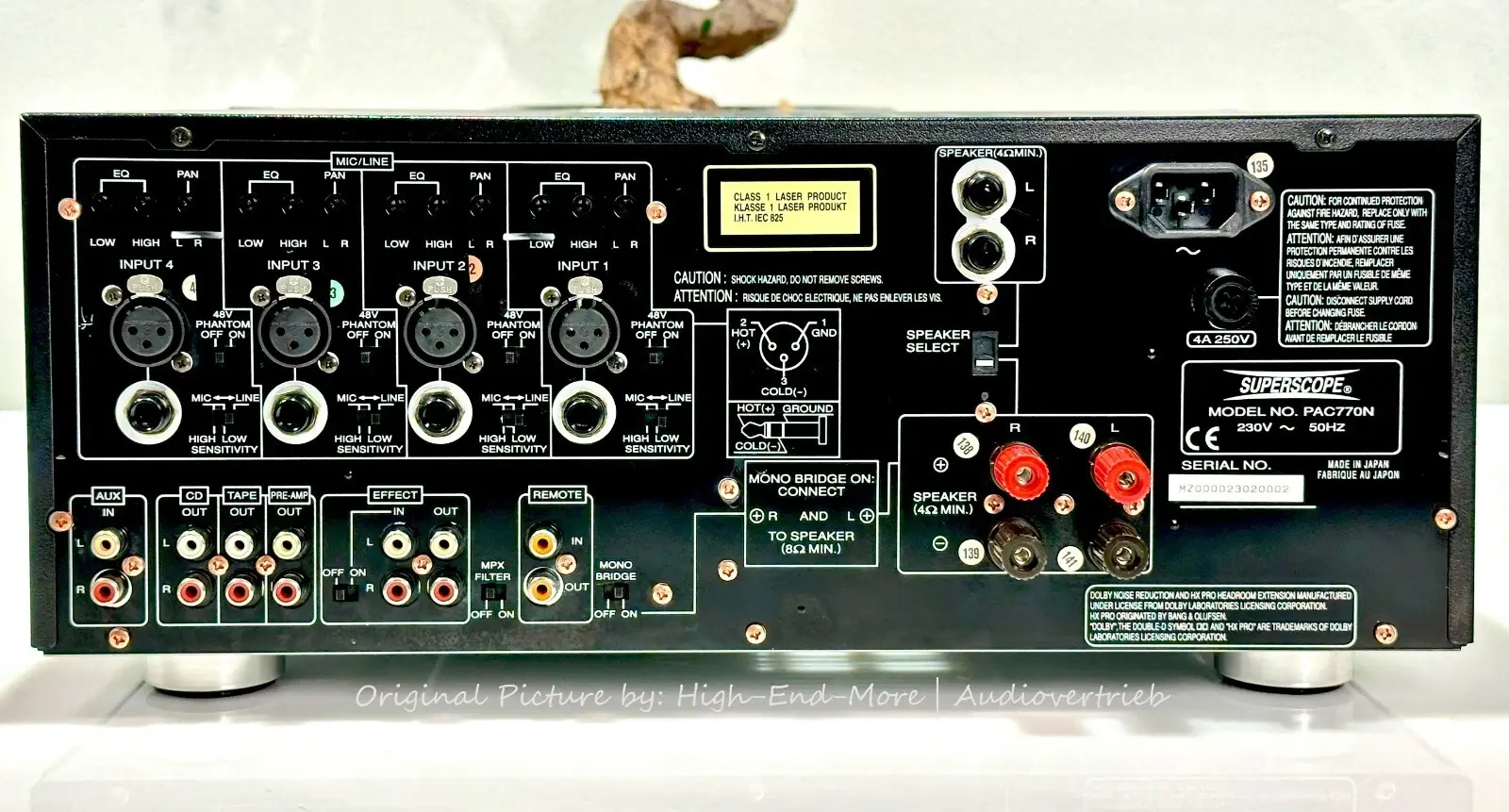 Superscope PAC 770 — Ansicht 11