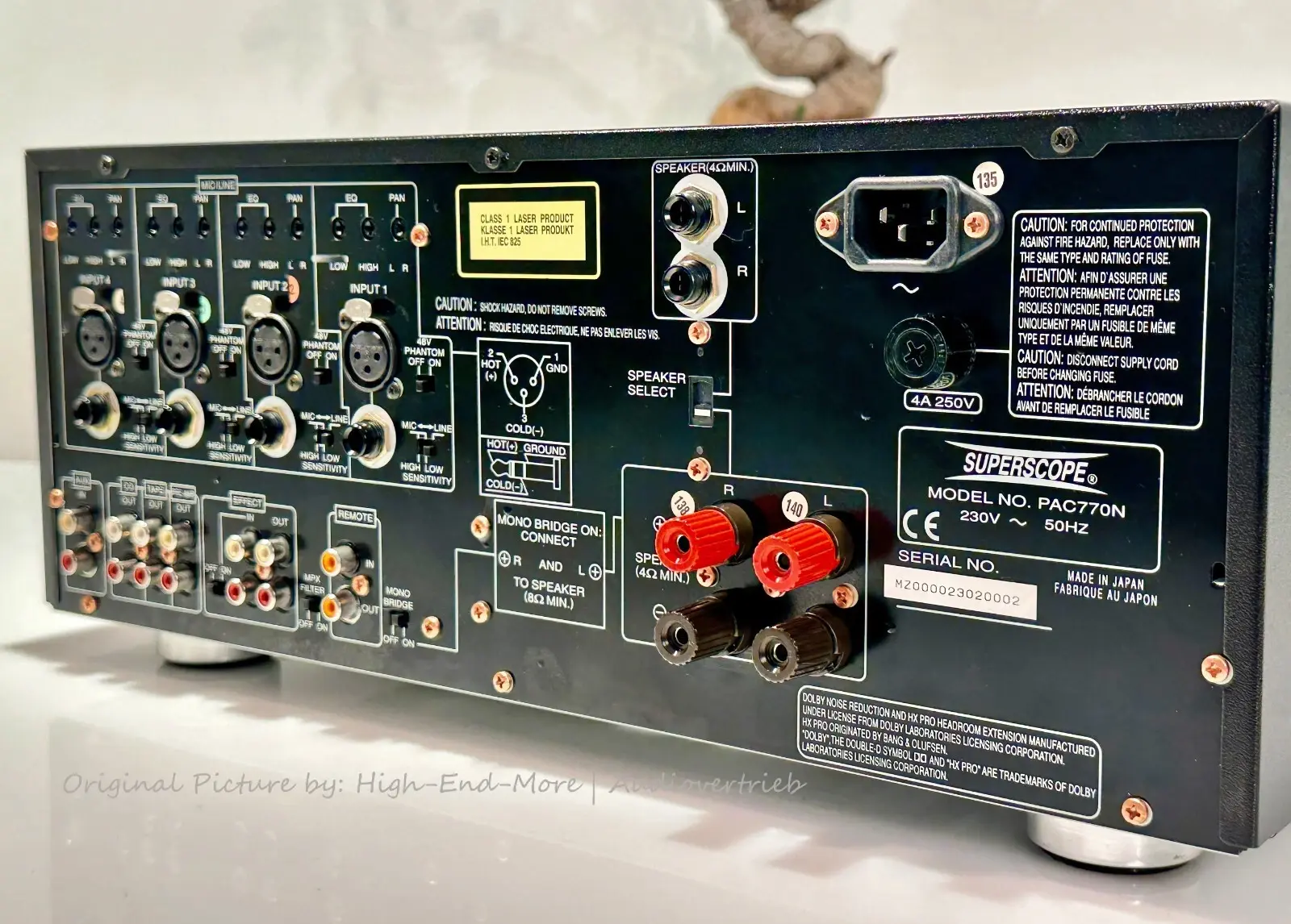 Superscope PAC 770 — Ansicht 12