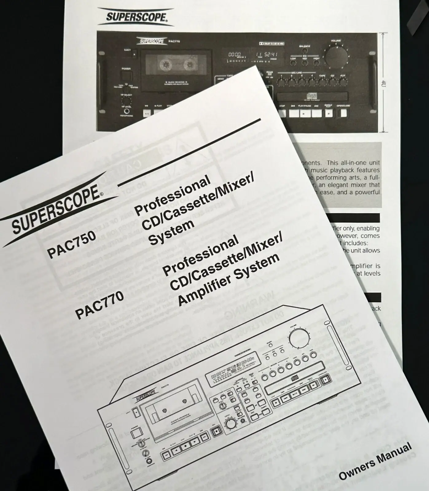 Superscope PAC 770 — Ansicht 17